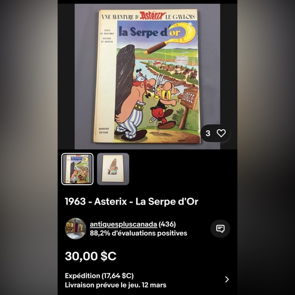 Asterix Comic Book Set - Picture 3 of 3